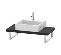 Duravit Duravit Konsole Compact L-Cube 80-200x48cm, 1 AS, ép. 4,5cm, graphite mat Quantité:1