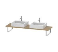 Duravit Duravit Konsole Compact L-Cube Épaisseur 3 cm, blanc œuf, pour vasque à poser, var. Quantité:1