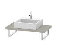Duravit Duravit Konsole DuraStyle Compact 80-200x48cm, 1 découpe, ép. 4,5 cm, taupe Quantité:1