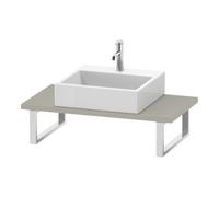Duravit Duravit Konsole DuraStyle Compact 80-200x48cm, 1 découpe, épaisseur 3cm, taupe Quantité:1