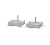 Duravit Duravit Konsole XSquare 140x55 cm, f G g, m 2 sorties, lavabo double face Quantité:1