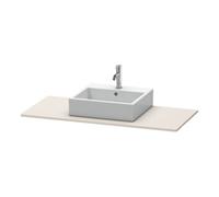 Duravit Duravit Konsole XSquare 80x55 cm, taupe supermat, avec 1 découpe Quantité:1
