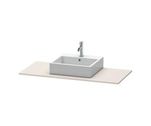 Duravit Duravit Konsole XSquare 80x55 cm, taupe supermat, avec 1 découpe Quantité:1
