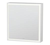Duravit Duravit L-Cube Armoire miroir 65x15,5x70 cm, LED, blanc, raccord gauche, blanc mat Quantité:1