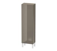 Duravit Duravit L-Cube Demi-colonne 40x24,3x132 cm, porte droite, faç. gris brillant Quantité:1