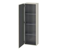 Duravit Duravit L-Cube Demi-colonne 40x24,3x132 cm, porte gauche, taupe mat Quantité:1