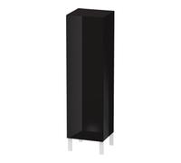Duravit Duravit L-Cube Demi-colonne 40x36,3x132 cm, porte droite, noir brillant Quantité:1