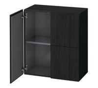 Duravit Duravit L-Cube Demi-colonne 70x36,3x80 cm, 2 portes, chêne noir Quantité:1