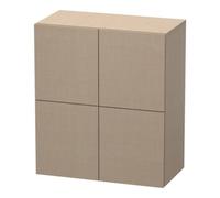 Duravit Duravit L-Cube Demi-colonne 70x36,3x80 cm, 2 portes, lin Quantité:1