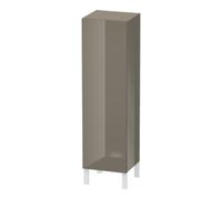 Duravit Duravit L-Cube Demi-colonne indiv., porte droite, gris flanelle brillant Quantité:1