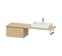 Duravit Duravit L-Cube Meuble bas 72x54,7 cm, Chêne Naturel, pour console, 1 tiroir Quantité:1