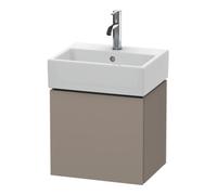 Duravit Duravit L-Cube meuble sous lavabo 43,4x34,1x40 cm, suspendu, porte gauche, base mate Quantité:1