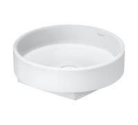 Duravit Duravit Lavabo à poser Balcoon 45x45 cm, sans robinet, à poser, blanc mat soyeux Quantité:1