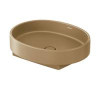 Duravit Duravit Lavabo à poser Balcoon 55x45 cm, sans robinet, décalé, argile terre mat Quantité:1