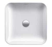 Duravit Duravit Lavabo à poser Cape Cod 43x43 cm, sans trop-plein, blanc Quantité:1