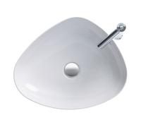 Duravit Duravit Lavabo à poser Cape Cod 50x40,5 cm, sans trop-plein, blanc satinée Quantité:1