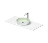 Duravit Duravit Lavabo console Sivida 108x50 cm, I.Fa vert m, Ext.Fa blanc s-mat Quantité:1