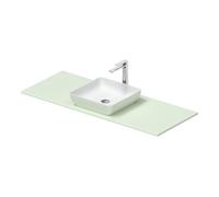 Duravit Duravit Lavabo console Sivida 128x50 cm, I.Fa blanc mat, extérieur vert mat Quantité:1