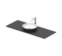 Duravit Duravit Lavabo console Sivida 128x50 cm, I.Fa w m, couleur extérieure gris mat Quantité:1