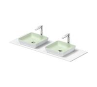 Duravit Duravit Lavabo console Sivida 135x50 cm, I.Fa grand modèle, extérieur Fa blanc s-mat Quantité:1