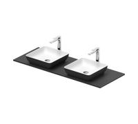 Duravit Duravit Lavabo console Sivida 135x50 cm, I.Fa w sm, Couleur ext. gris mat Quantité:1