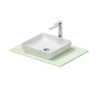 Duravit Duravit Lavabo console Sivida 68x50 cm, I.Fa w m, Couleur ext. vert ma Quantité:1