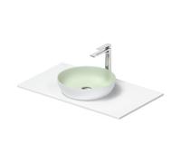 Duravit Duravit Lavabo console Sivida 88x50 cm, I.Fa vert m, Ext.Fa blanc s-mat Quantité:1