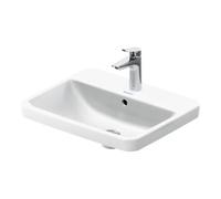 Duravit Duravit Lavabo encastré No. 1 55x43,5 cm, EB v ob, m HL, ÜL, HLB, blanc Quantité:1