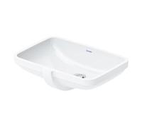 Duravit Duravit Lavabo encastré No. 1 EB H I P, fermé, blanc Quantité:1