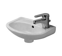 Duravit Duravit Lavabo mural Duraplus Compact 36,5x26,5 cm, 2 trous, avec trop-plein, blanc Quantité:1