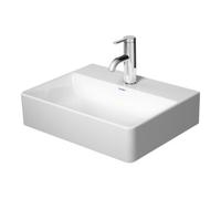 Duravit DuraSquare lave-mains 0732450070 blanc , 45x35cm, sans débordement, sans trou pour robinet