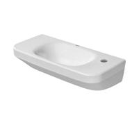 Duravit Duravit Lavabo mural DuraStyle 50x22 cm, sans trop-plein, avec trop-plein, trop-plein à droite, blanc Quantité:1