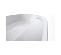 Duravit Duravit Luv Vasque à poser 80x40 cm, gs, avec trou robinet, sans trop-plein, avec siphon, blanc/blanc Quantité:1