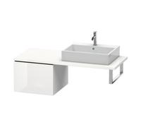 Duravit L-Cube meuble bas LC583208585 52 x 54,7 cm, blanc brillant, pour console, 2000 coulissant