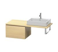 Duravit Duravit Meuble bas L-Cube 62x54,7 cm, méd. chêne, avec console, 1 tiroir Quantité:1