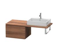 Duravit Duravit Meuble bas L-Cube 62x54,7 cm, noyer naturel, pour console, 1 tiroir Quantité:1