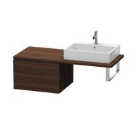 Duravit Duravit Meuble bas L-Cube 62x54,7 cm, noyer, pour console, 1 tiroir Quantité:1