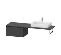 Duravit Duravit Meuble bas L-Cube 72x54,7 cm, graph ma, avec console, 1 tiroir Quantité:1