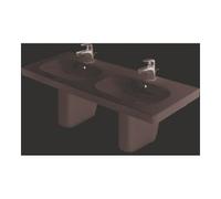 Duravit Duravit Meuble double vasque D-Code 120x49 cm, avec robinetterie, blanc Quantité:1