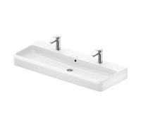 Duravit Duravit Meuble double vasque Qatego 120x47 cm, 2 trous, dessus blanc brillant Quantité:1