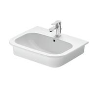 Duravit Duravit Meuble-lavabo encastré D-Code 54,5x43,5 cm, EB v o, m HL, Ü, HL, blanc Quantité:1