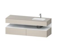 Duravit Duravit Meuble-lavabo encastré Qatego 160x50x60 cm, Kon-WTU, B, B r, w m/tau ma Quantité:1