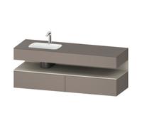 Duravit Duravit Meuble lavabo encastré Qatego 160x50x60cm, Kon-WTU, L l, P m/ba ma Quantité:1