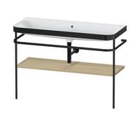 Duravit Duravit Meuble-lavabo Happy D.2 Plus 117,5x49 cm, avec console, sans robinetterie, méditerranée œuf Quantité:1