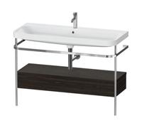 Duravit Duravit Meuble lavabo Happy D.2 Plus 117,5x49cm, avec console, 1 tiroir, 1 mitigeur, blanc mat Quantité:1