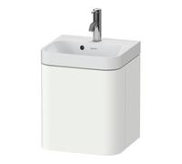 Duravit Duravit Meuble lavabo Happy D.2 Plus 40x36 cm, 1 T, raccord à droite, avec trop-plein, blanc mat Quantité:1