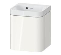 Duravit Duravit Meuble lavabo Happy D.2 Plus 40x36 cm, 1 tiroir, raccord droite, sans trop-plein, blanc brillant Quantité:1