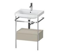 Duravit Duravit Meuble lavabo Happy D.2 Plus 57,5x49 cm, 1 robinet, avec colonne, 1 tiroir Quantité:1