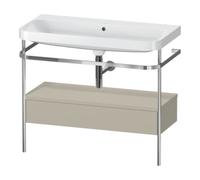 Duravit Duravit Meuble lavabo Happy D.2 Plus 97,5x49 cm, sans trou, avec siphon, 1 tiroir Quantité:1