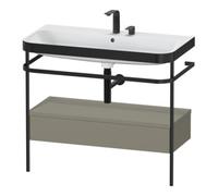 Duravit Duravit Meuble lavabo Happy D.2 Plus 97,5x49cm, 2 tiroirs, avec console, 1 porte Quantité:1